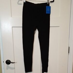 Women's Patterned Seamless Black Leggings Size Large XL NWT